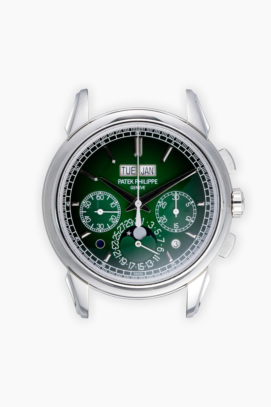 Grand Complications Platinum 'Green Dial' 5270P-014
