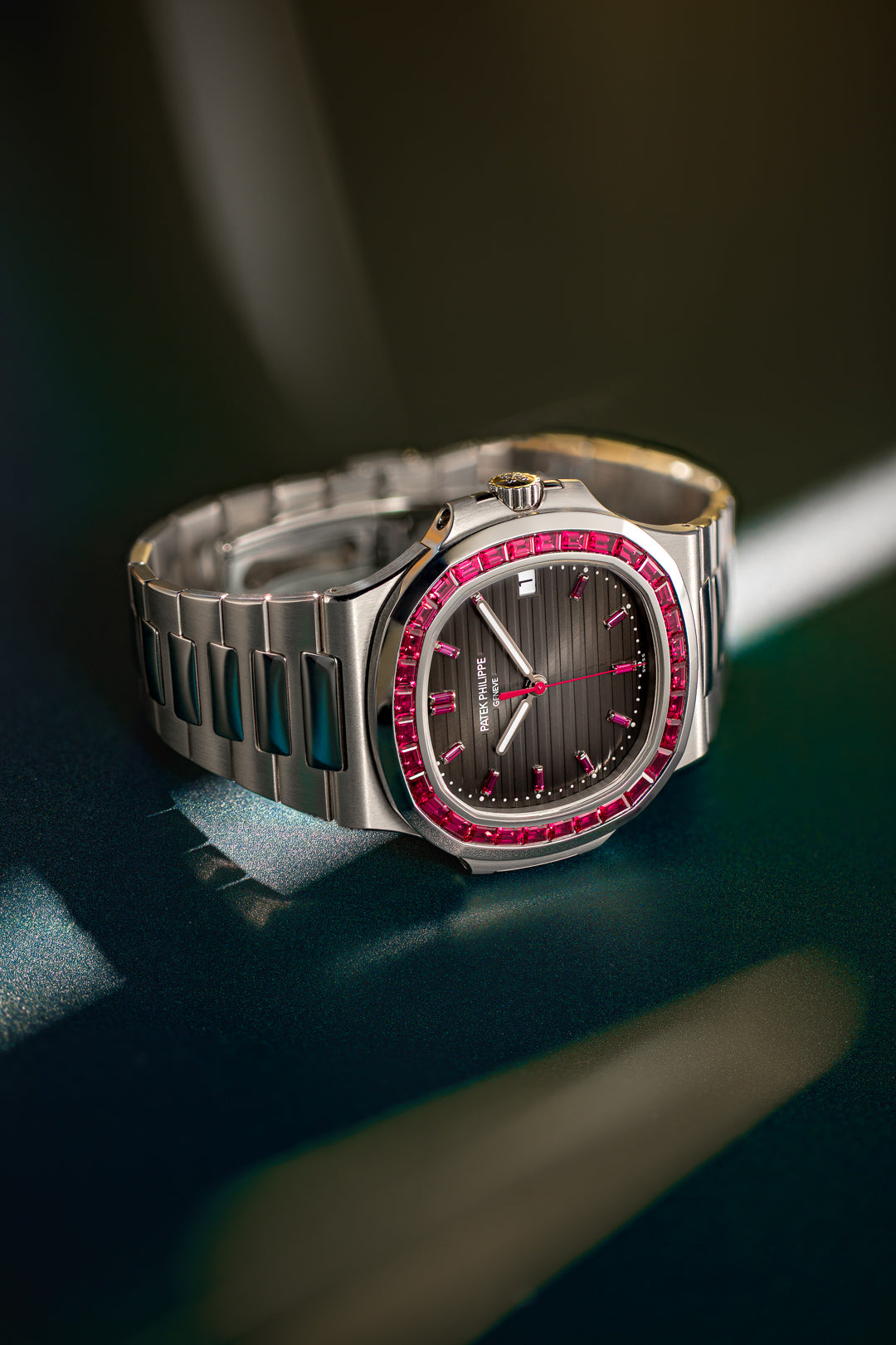 Patek Philippe Platinum Nautilus 'Ruby Set' 5711/112P