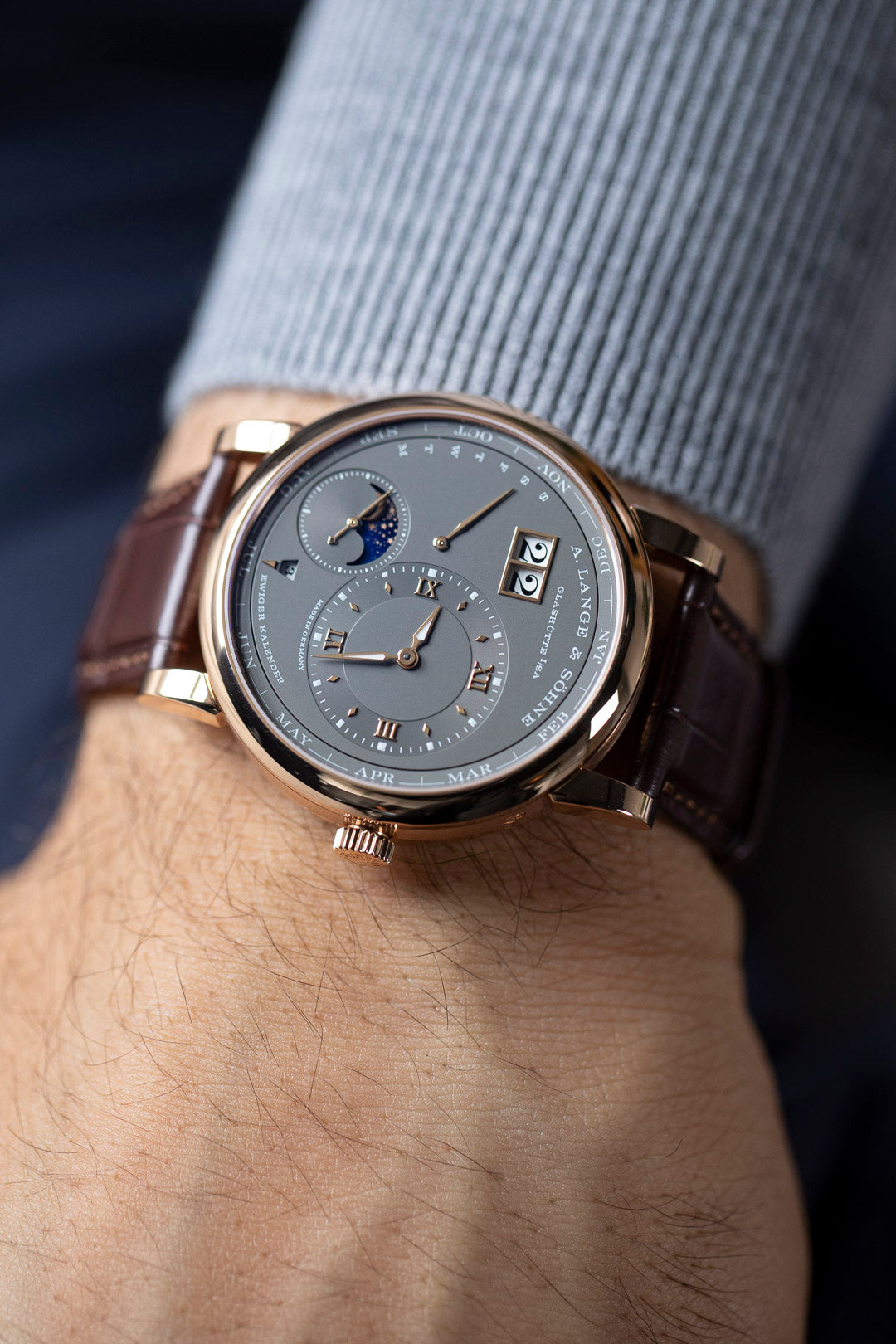 Lange 1 Pink Gold 'Perpetual Calendar' 345,033