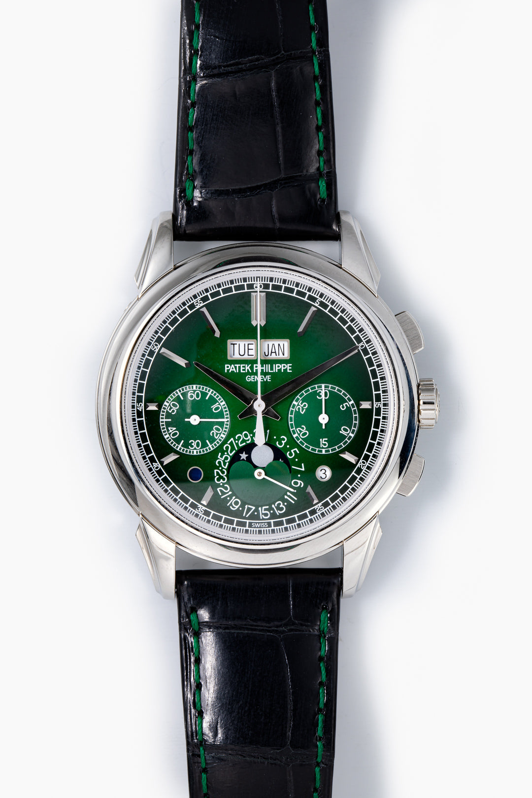 Grand Complications Platinum 'Green Dial' 5270P-014