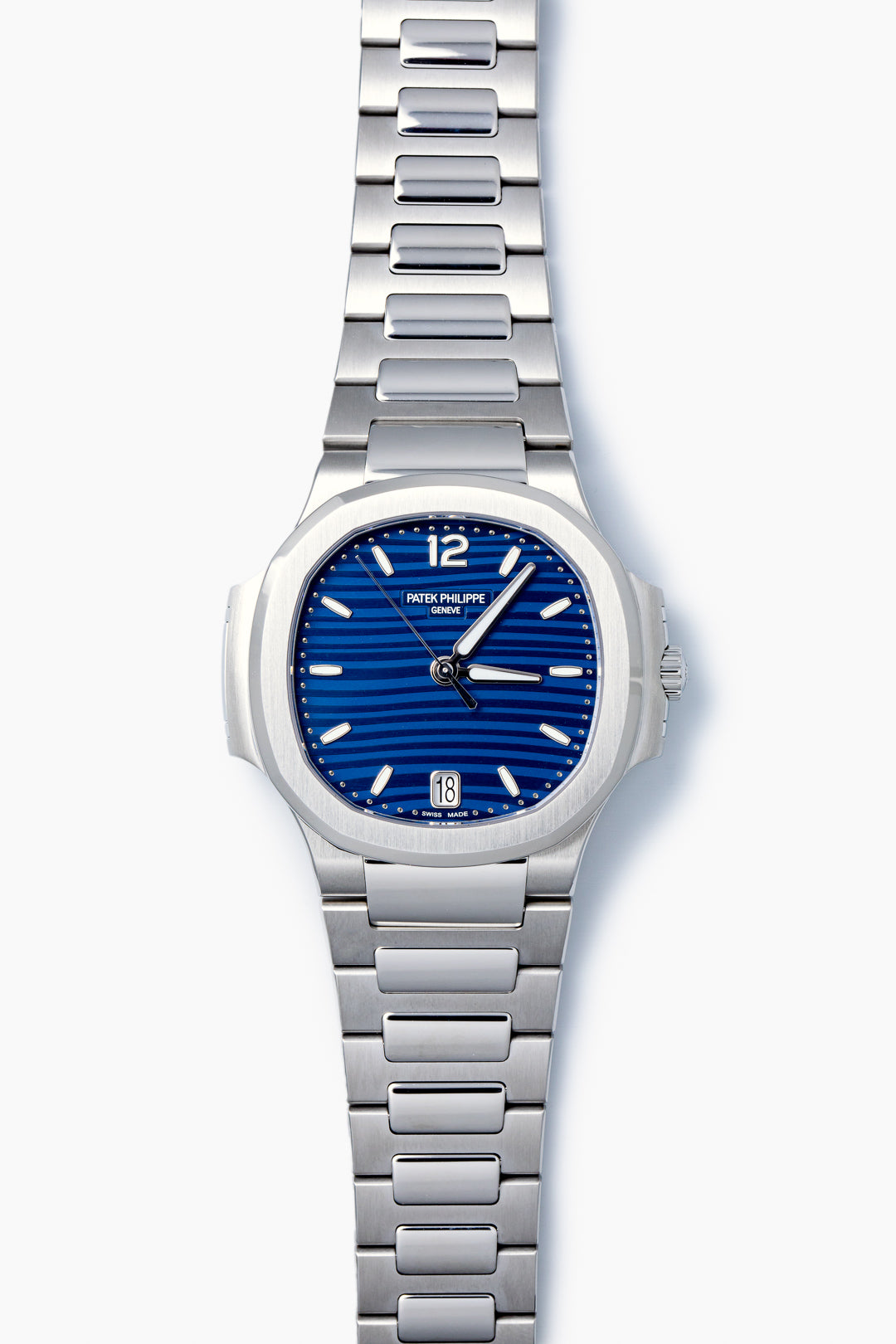 Ladies' Nautilus Stainless Steel Automatic Blue Dial 7118/1A-001