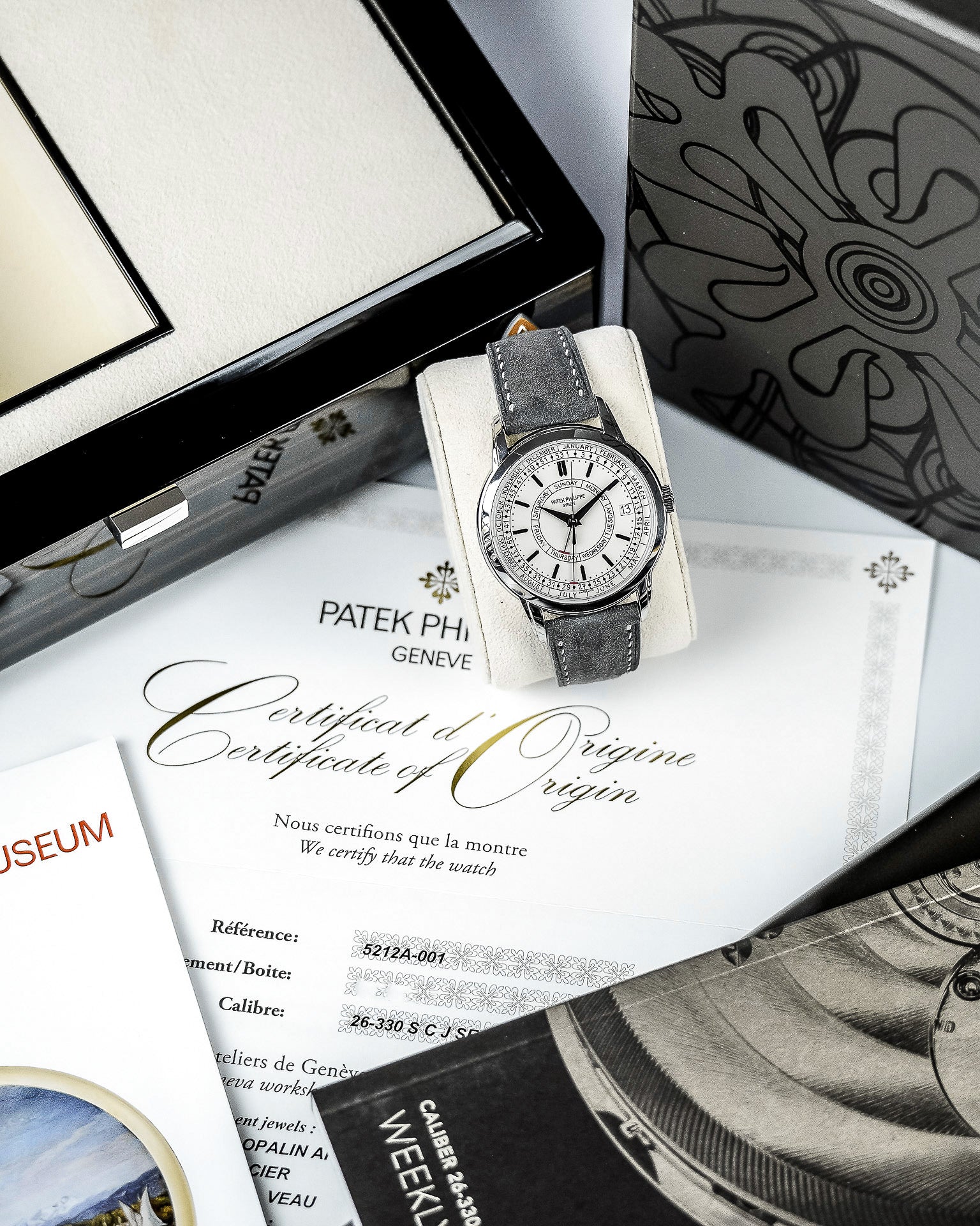 Patek Philippe Steel Calatrava &#39;Weekly Calendar&#39; 5212A-001