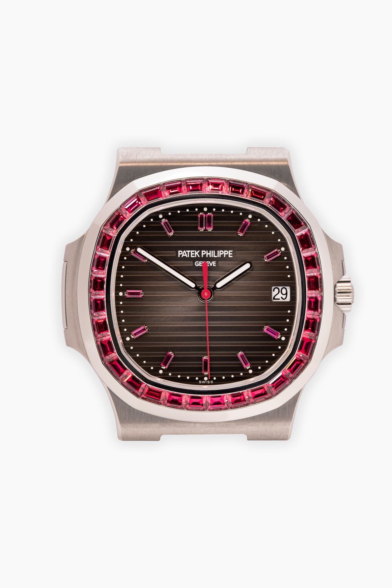 Patek Philippe Platinum Nautilus 'Ruby Set' 5711/112P